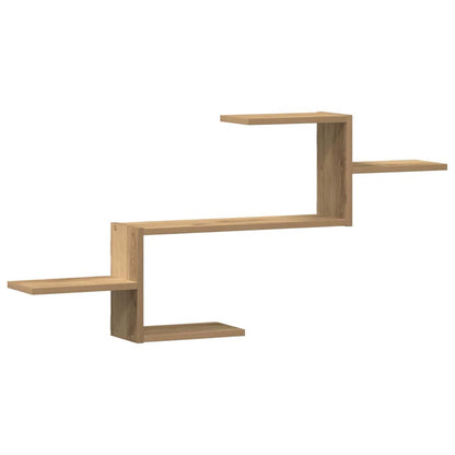 Wall Shelf Artisian Oak 104x15x49 cm Engineered Wood