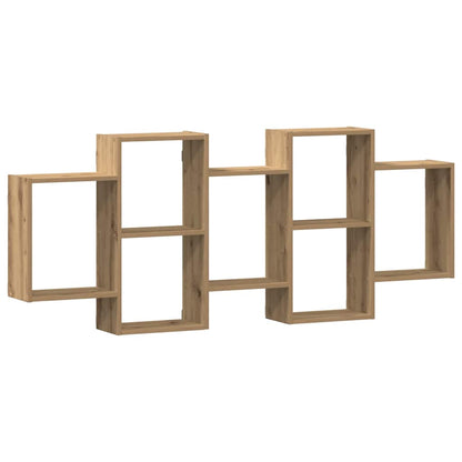 Wall Shelf Artisian Oak 159x18x65 cm Engineered Wood