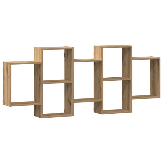Wall Shelf Artisian Oak 159x18x65 cm Engineered Wood