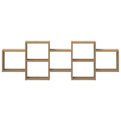 Wall Shelf Artisian Oak 129x18x42 cm Engineered Wood