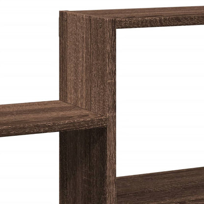 Wall Shelf Brown Oak 96x18x60 cm Engineered Wood