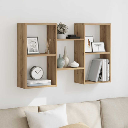 Wall Shelf Artisian Oak 96x18x60 cm Engineered Wood