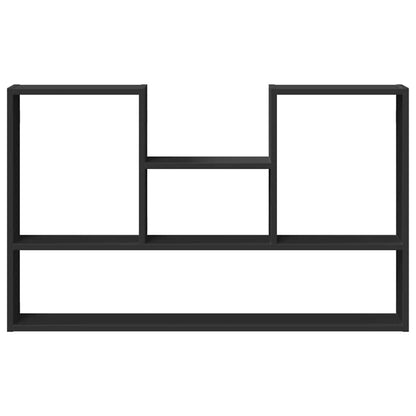 Wall Shelf Black 99x15x60 cm Engineered Wood