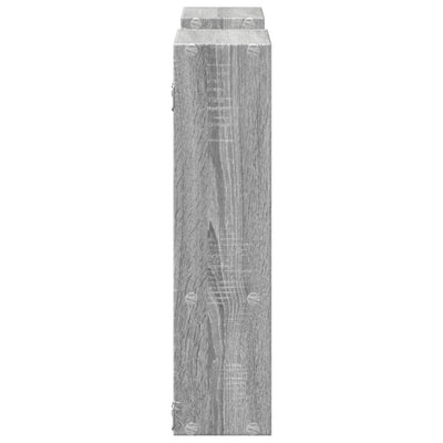 Wall Shelf Grey Sonoma 99x15x60 cm Engineered Wood