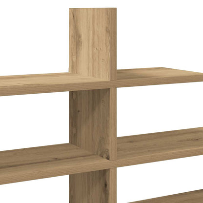 Wall Shelf Artisian Oak 124.5x18x60.5 cm Engineered Wood