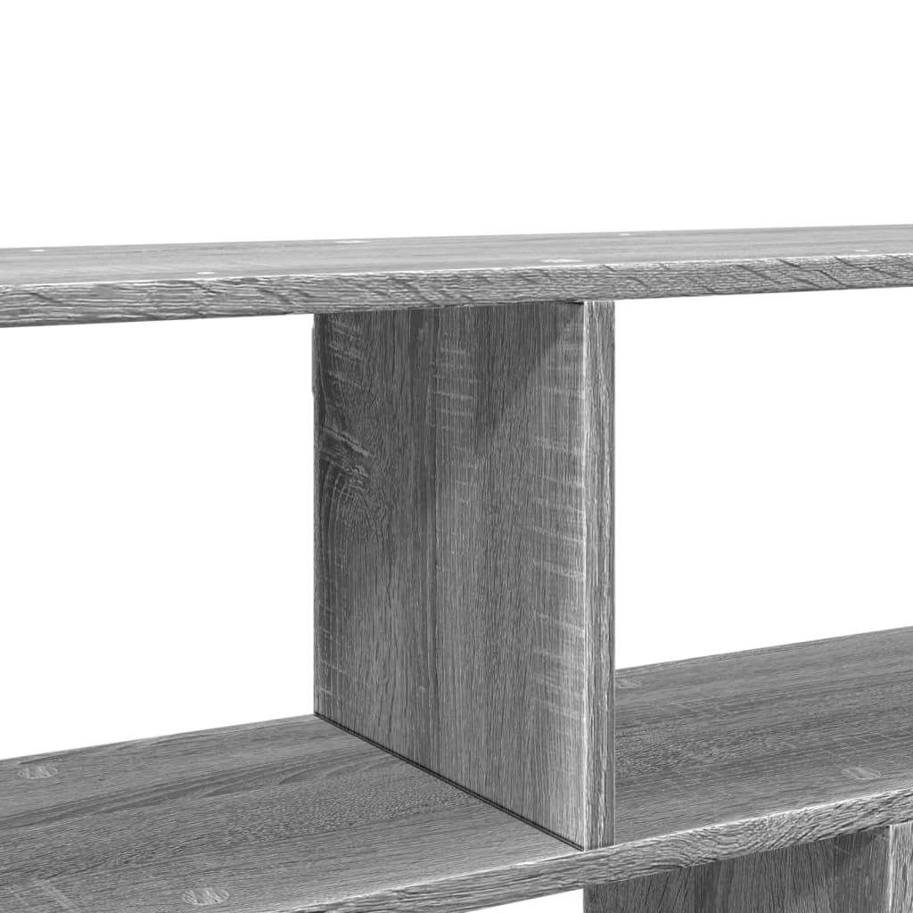 Wall Shelf Grey Sonoma 100x25x50 cm Engineered Wood