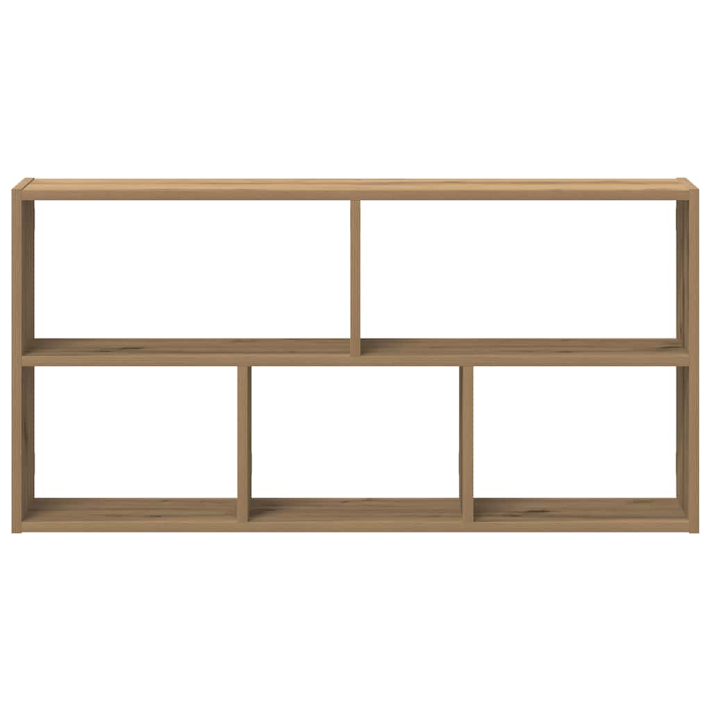 Wall Shelf Artisian Oak 100x25x50 cm Engineered Wood