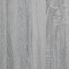 Wall Shelf Grey Sonoma 167.5x18x68 cm Engineered Wood