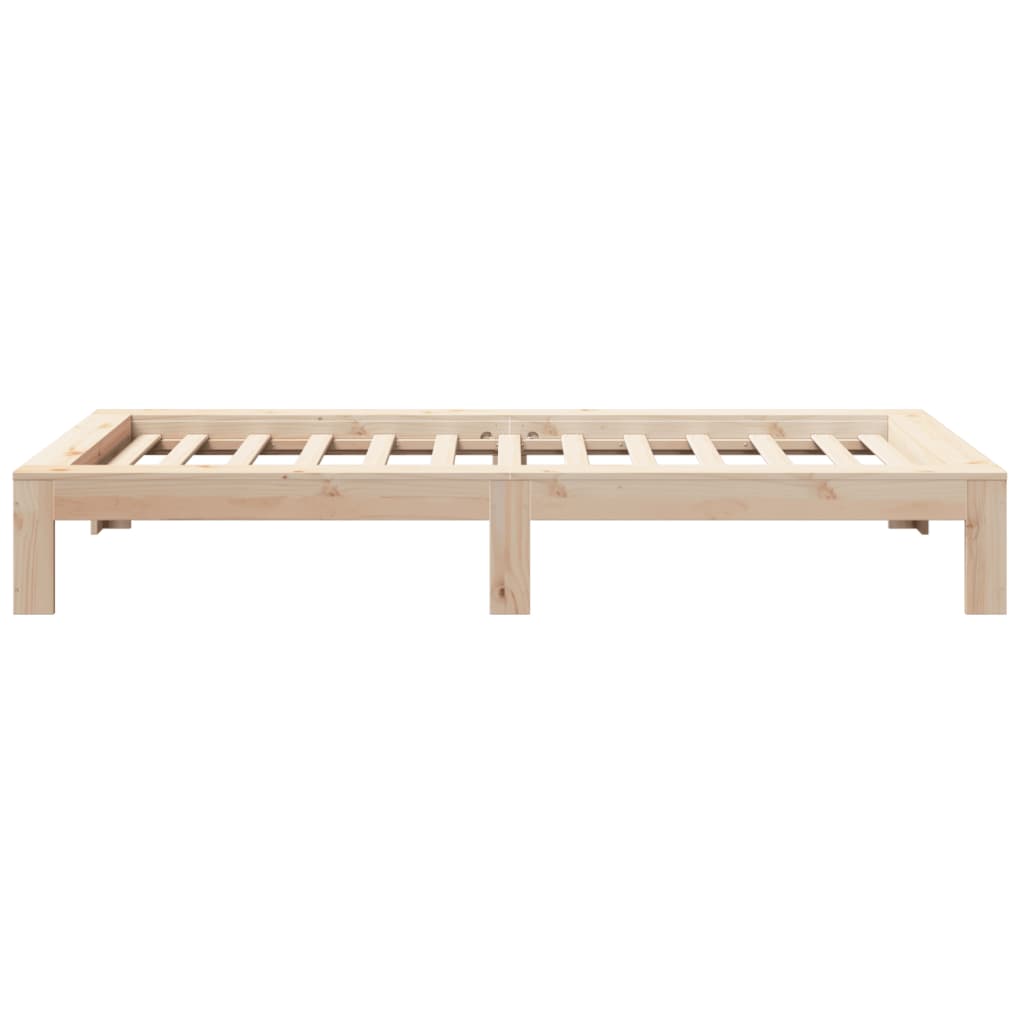 Bed Frame | Natural Wood | Solid Pine Wood | Single | Bed Frame