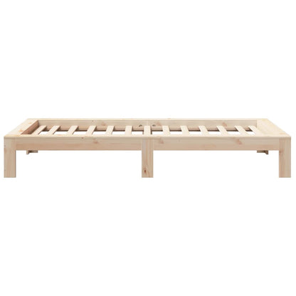 Bed Frame | Natural Wood | Solid Pine Wood | Single | Stylish