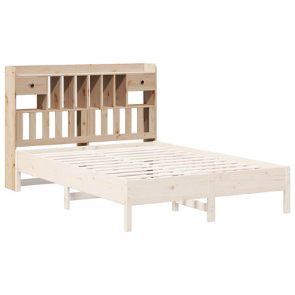 Headboard with Storage 180 cm Solid Wood Pine