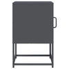 Bedside Cabinet Anthracite 36x39x60.5 cm Cold-rolled Steel