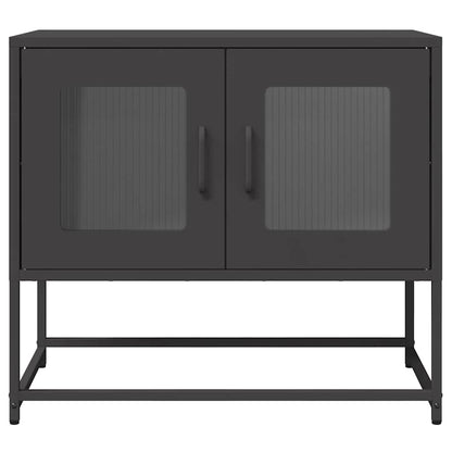 TV Cabinet Black 68x39x60.5 cm Cold-rolled Steel