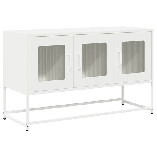 TV Cabinet White 100.5x39x60.5 cm Cold-rolled Steel