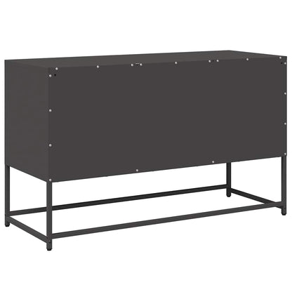 TV Cabinet Black 100.5x39x60.5 cm Steel