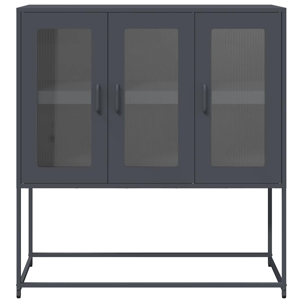 Sideboard Anthracite 100.5x39x107 cm Cold-rolled Steel