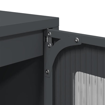 Sideboard Anthracite 100.5x39x107 cm Cold-rolled Steel