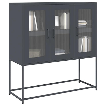 Sideboard Anthracite 100.5x39x107 cm Cold-rolled Steel