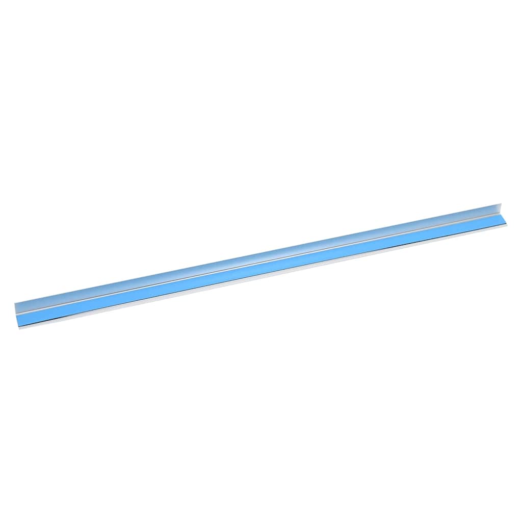 Stair Nosings 30 pcs Silver 67 x 3.5 x 3 cm Aluminium