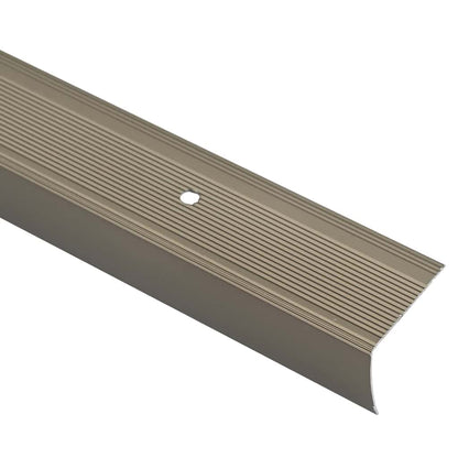 Stair Nosings 30 pcs Champagne 67 x 3 x 2 cm Aluminium