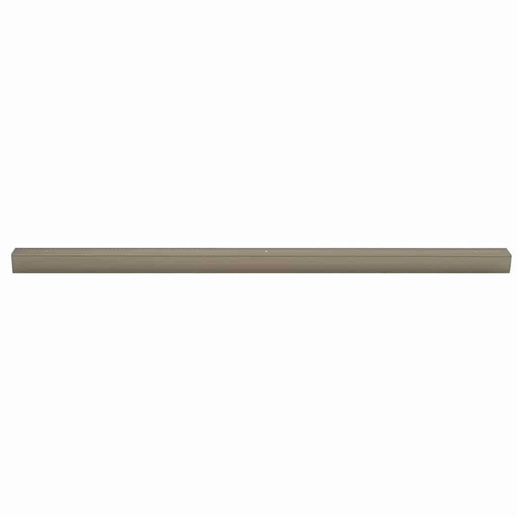 Stair Nosings 10 pcs Champagne 67 x 3 x 2 cm Aluminium