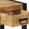 Bedside Cabinet 40x40x50 cm Solid Rough Wood Mango