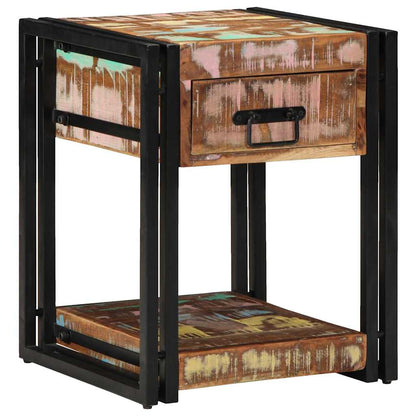 Bedside Cabinet 2 pcs 40 x 40 x 50 cm Solid Reclaim Wood