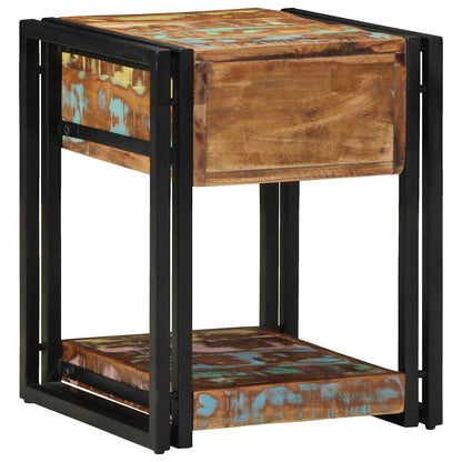 Bedside Cabinet 2 pcs 40 x 40 x 50 cm Solid Reclaim Wood