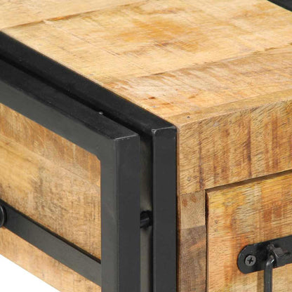 Bedside Cabinet Brown 30 x 30 x 40 cm Solid Mango Wood
