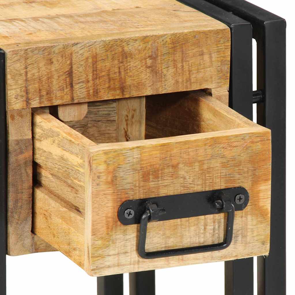 Bedside Cabinet Brown 30 x 30 x 40 cm Solid Mango Wood