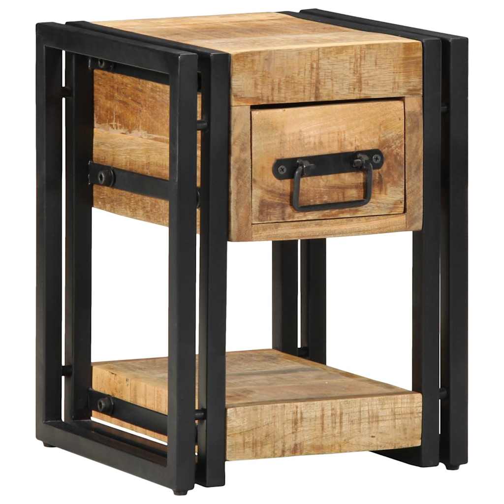 Bedside Cabinet 2 pcs Brown 30 x 30 x 40 cm Solid Mango Wood