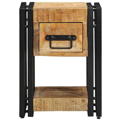 Bedside Cabinet 2 pcs Brown 30 x 30 x 40 cm Solid Mango Wood