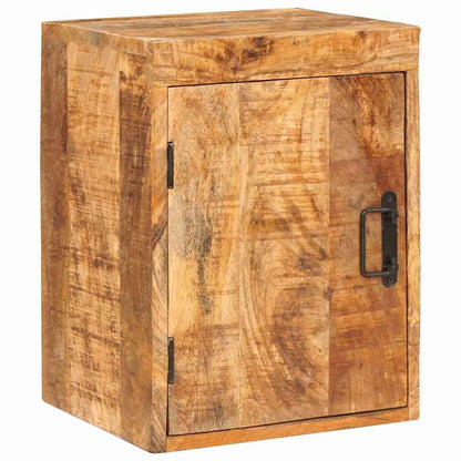Bedside Table Brown 35 x 33 x 48 cm Solid Mango Wood