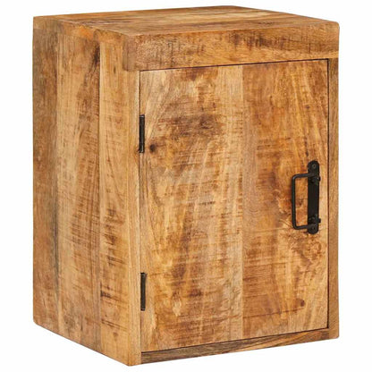 Bedside Table 2 pcs Brown 35 x 33 x 48 cm Solid Mango Wood