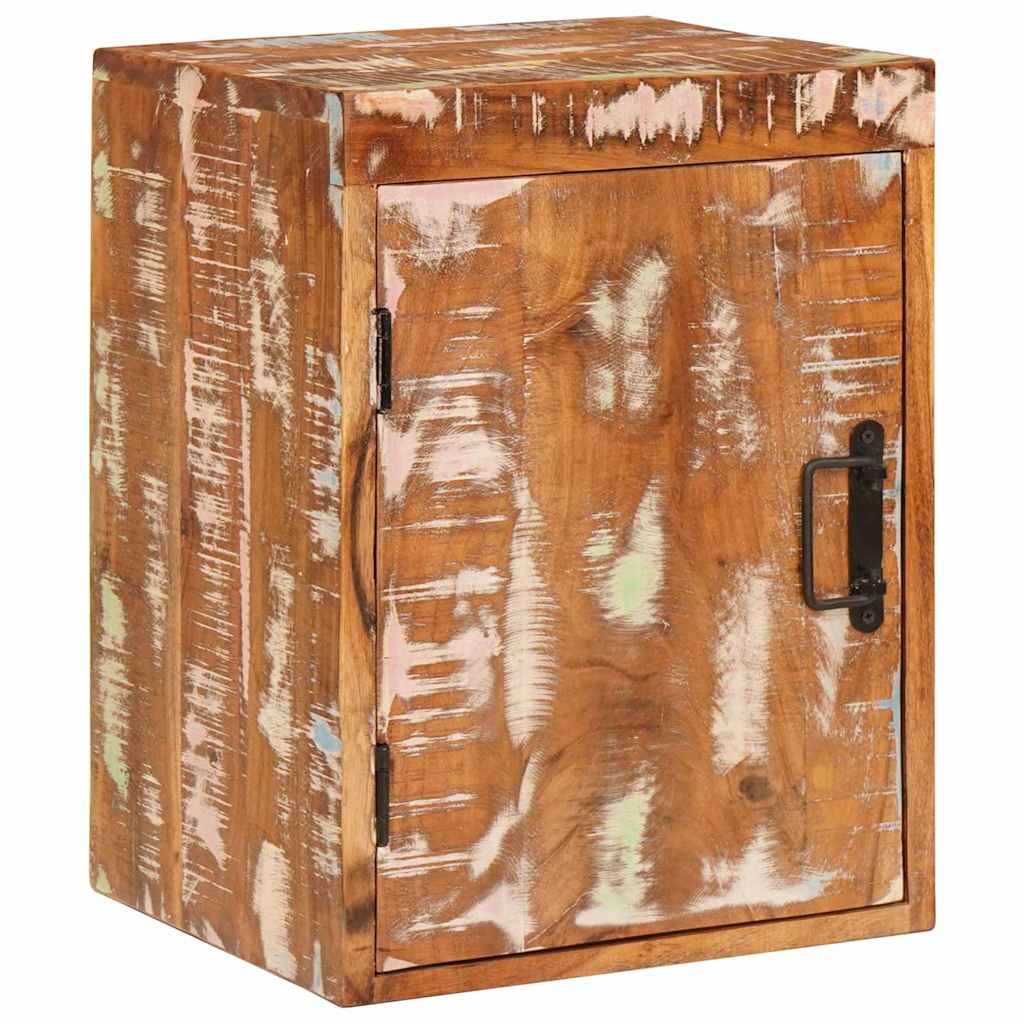 Bedside Table 2 pcs Brown 35 x 33 x 48 cm Solid Reclaim wood