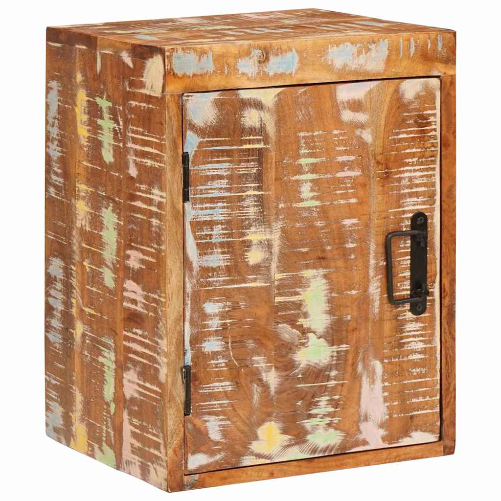 Bedside Table 2 pcs Brown 35 x 33 x 48 cm Solid Reclaim wood