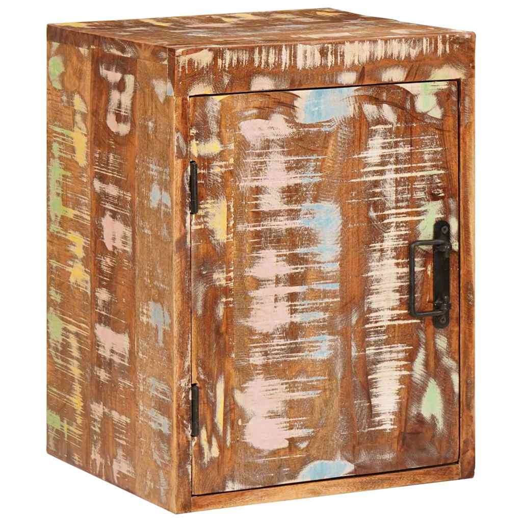 Bedside Table 2 pcs Brown 35 x 33 x 48 cm Solid Reclaim wood