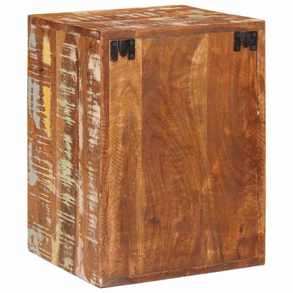 Bedside Table 2 pcs Brown 35 x 33 x 48 cm Solid Reclaim wood