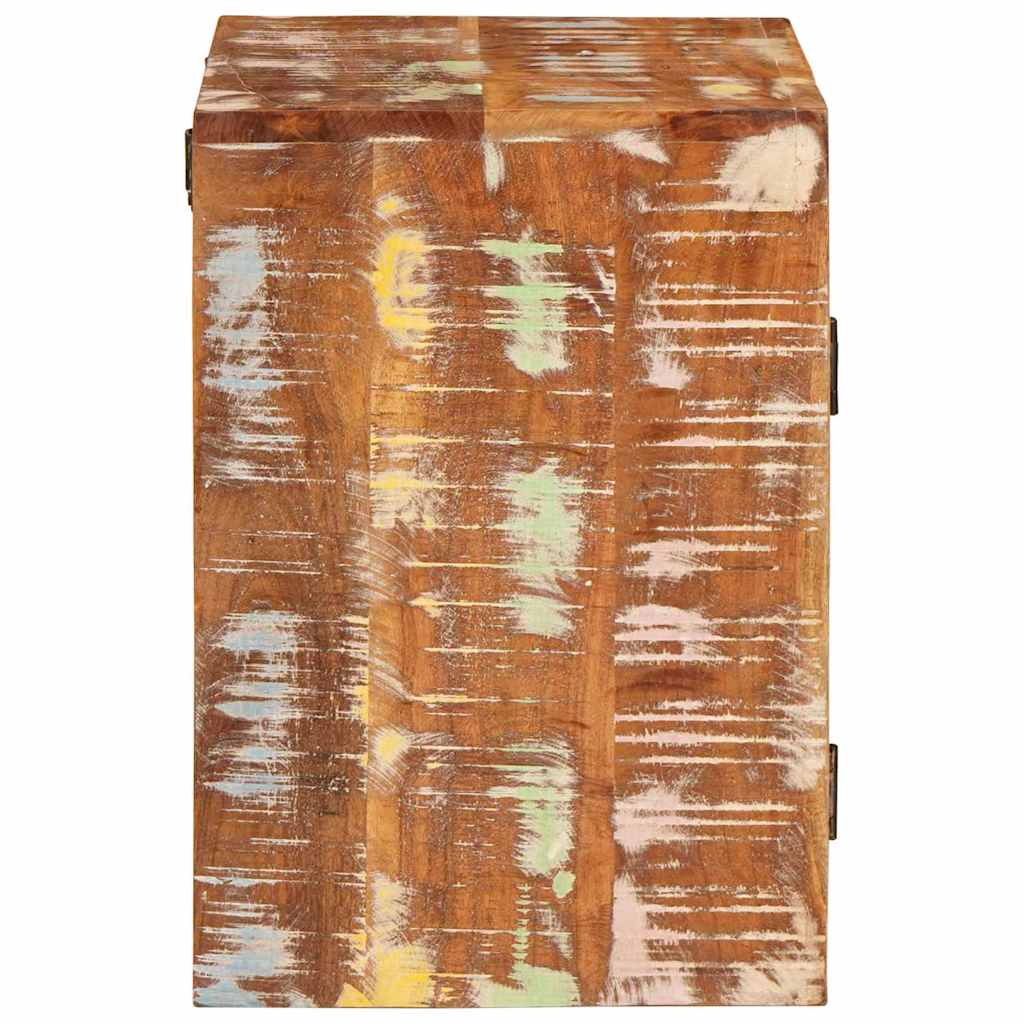 Bedside Table 2 pcs Brown 35 x 33 x 48 cm Solid Reclaim wood