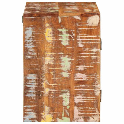 Bedside Table 2 pcs Brown 35 x 33 x 48 cm Solid Reclaim wood