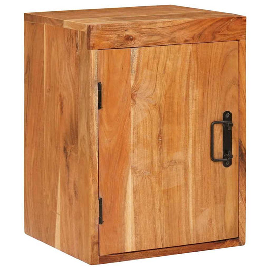 Bedside Table Brown 35 x 33 x 48 cm Solid Wood Acacia