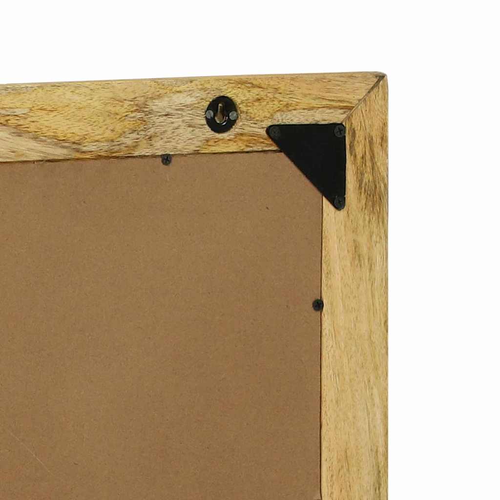 Bathroom Mirror Brown 50 x 22 x 70 cm Solid Mango Wood