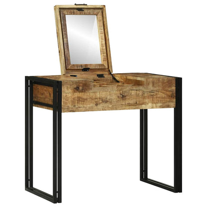 Bedroom Dressing Tables Brown 90 x 50 x 75 cm Solid Mango wood