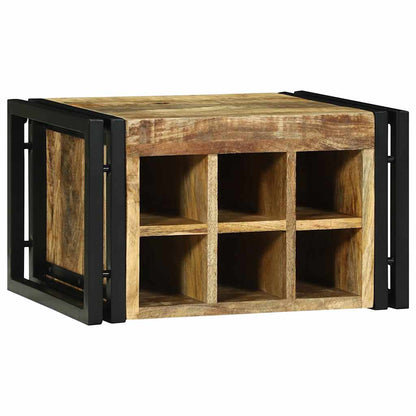 Wine Rack 2 pcs 46 x 35 x 27.5 cm Solid Mango Wood