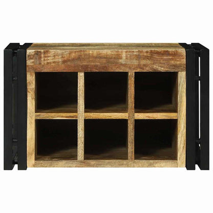 Wine Rack 2 pcs 46 x 35 x 27.5 cm Solid Mango Wood