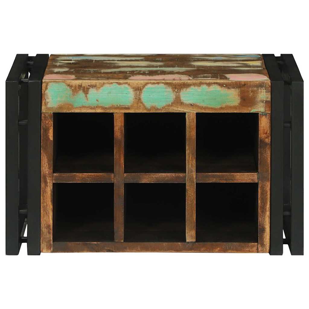 Wine Rack 2 pcs 46 x 35 x 27.5 cm Solid Reclaim Wood