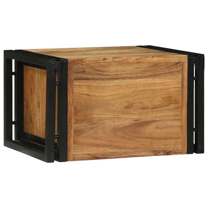 Wine Rack 2 pcs 46 x 35 x 27.5 cm Solid Acacia Wood