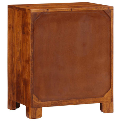 Sideboard Multicolour 50x35x60 Solid Wood Acacia