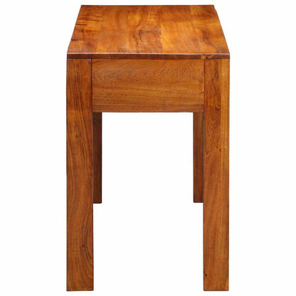Writing Desk with Drawer with Storage Brown 100 x 50 x 75 cm