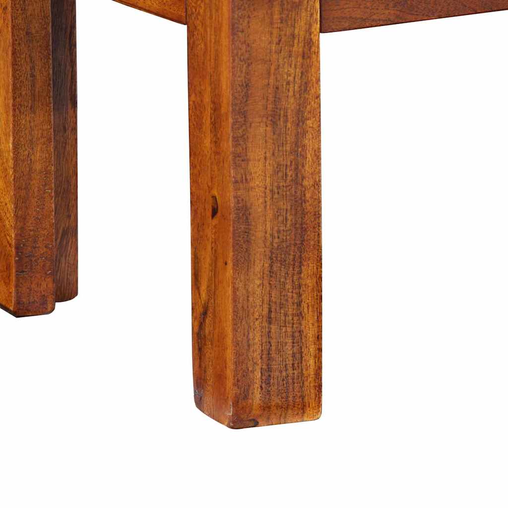 Side Table with Drawer with Storage Brown 40 x 30 x 36 cm